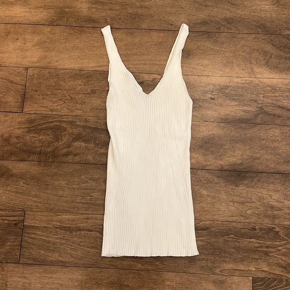 Backdrop Ribbed Tank Top NWT - Picture 3 of 4